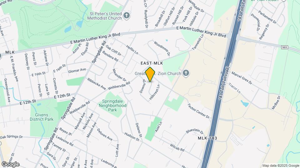 1730 Bunche Rd Map and Location Details