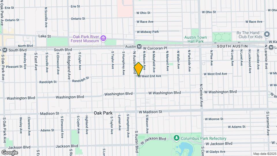 159-161 N. Austin Blvd. & 5959-5961 West End Ave Map and Location Details