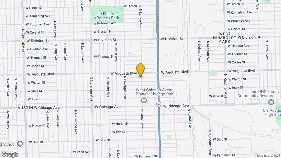 4900 W Walton St Map and Location Details