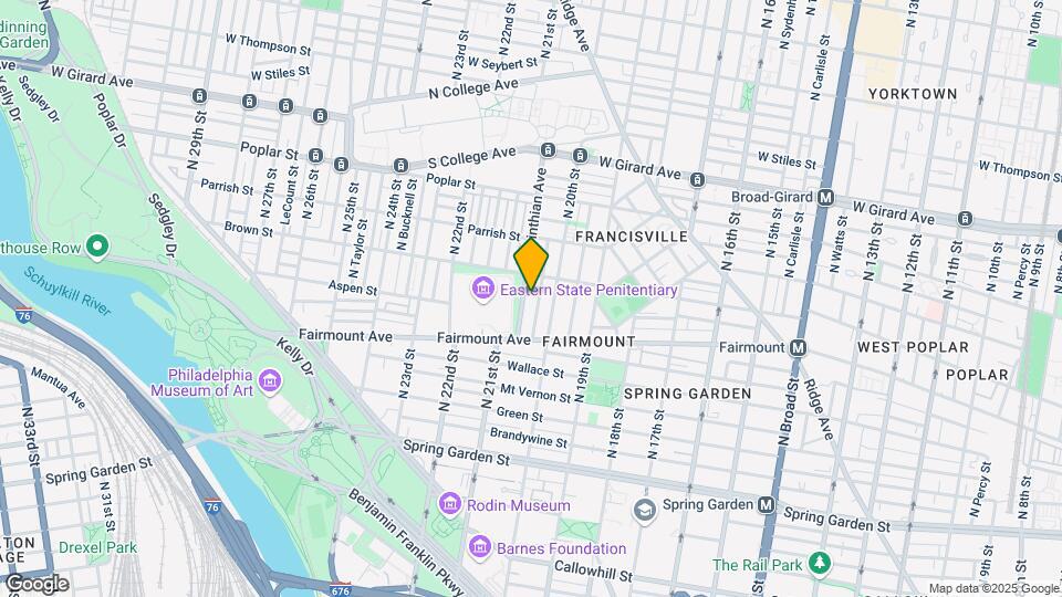739 Corinthian Ave Map and Location Details