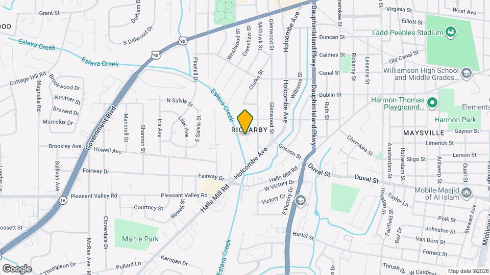 726 Bankhead Pl Map and Location Details