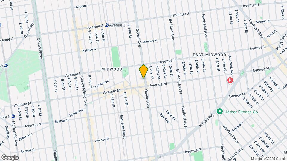 1756 Ocean Ave Mapa y Detalles de la Ubicación