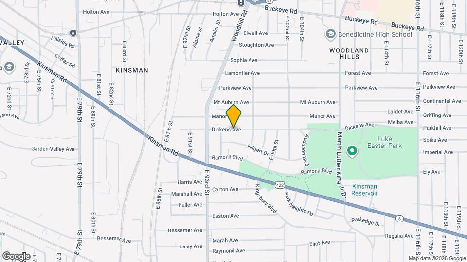 9426 Dickens Ave Map and Location Details
