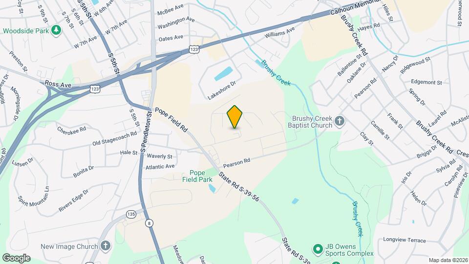 215 Walnut Hill Dr Map and Location Details