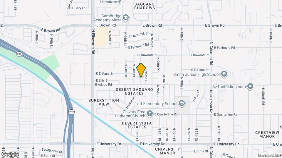 817 N 95th St Map and Location Details