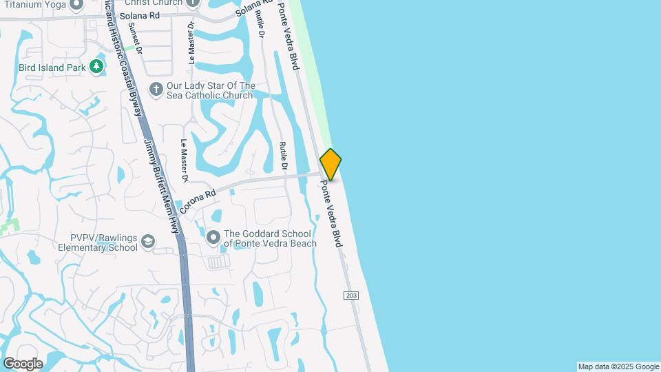 611 Ponte Vedra Blvd Map and Location Details
