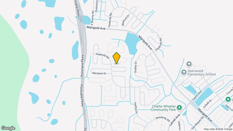 250 Canterbury Ct Mapa y Detalles de la Ubicación