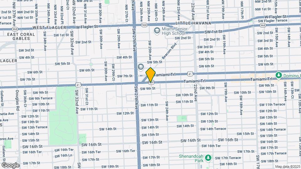 TriniSuites Calle Ocho Mapa y Detalles de la Ubicación