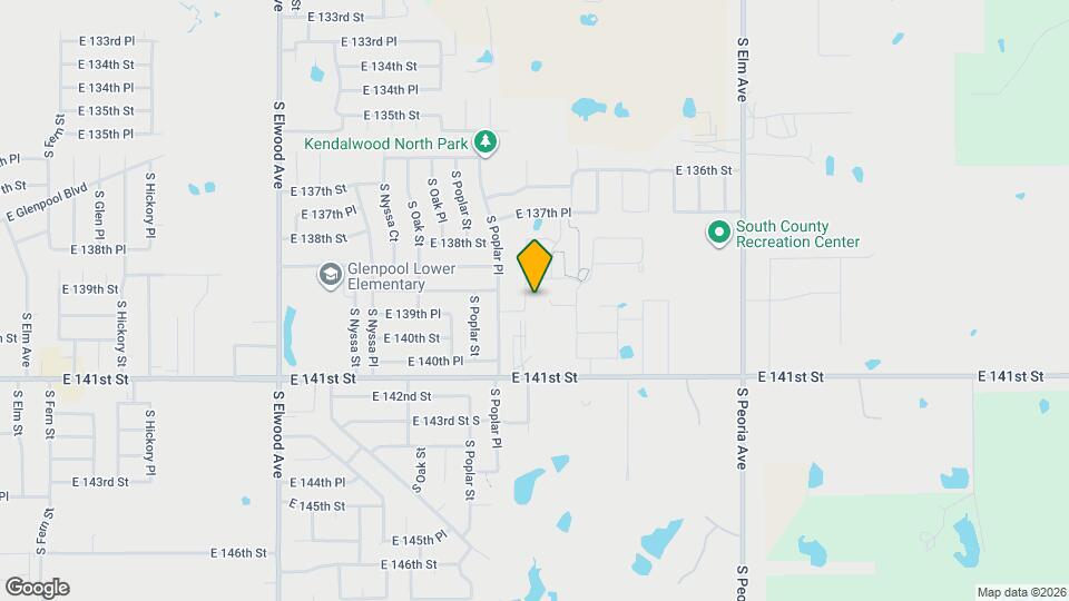 13923 S Quincy St Mapa y Detalles de la Ubicación