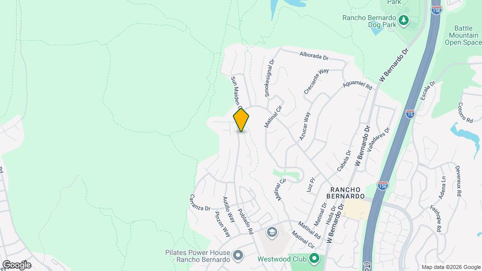 17972 Pueblo Vista Ln Map and Location Details