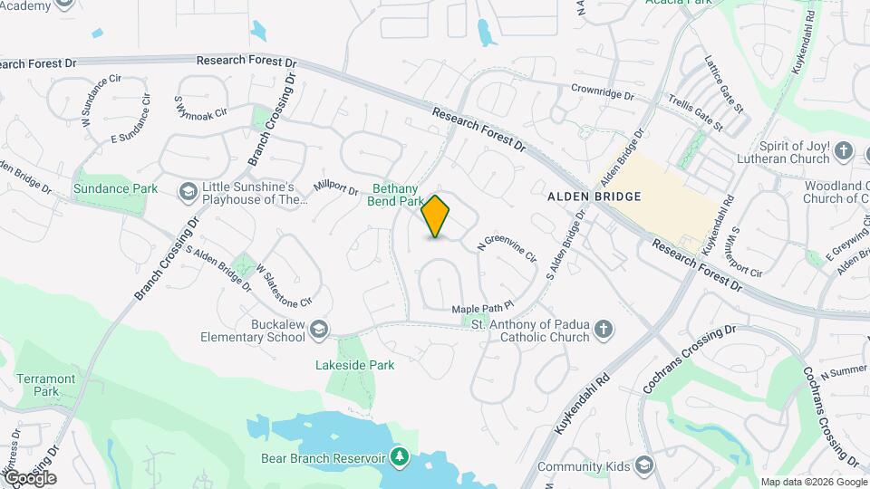 6 Old River Pl Map and Location Details