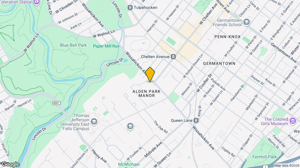 Alden Park Luxury Apartments Map and Location Details