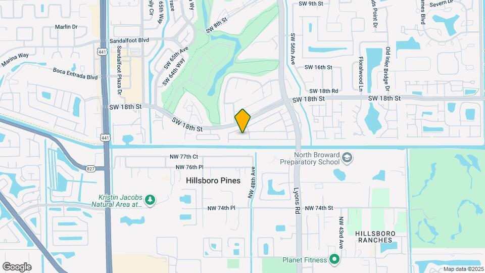9159 SW 22nd St Map and Location Details