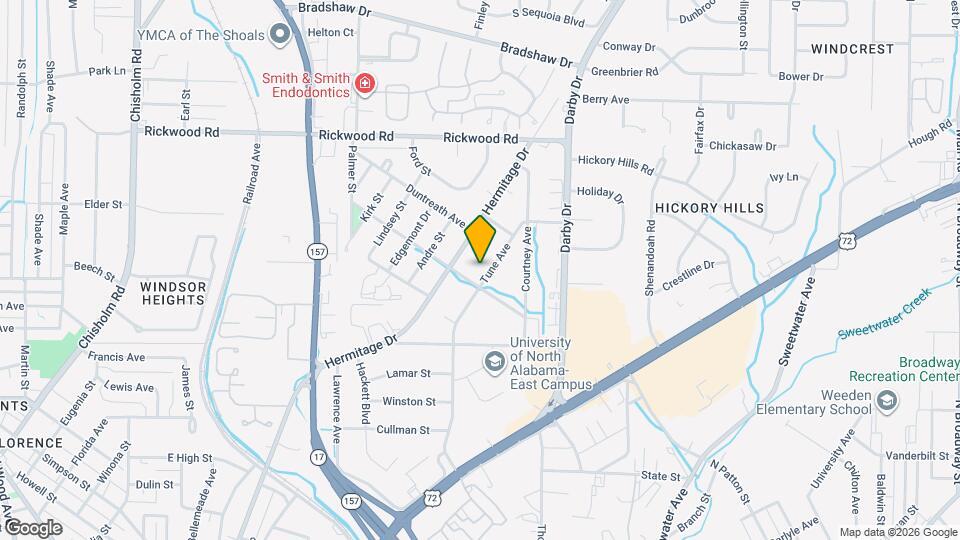 1813 Tune Ave Map and Location Details