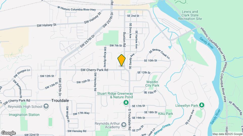 109 SW Cherry Park Rd, Unit 109 Map and Location Details