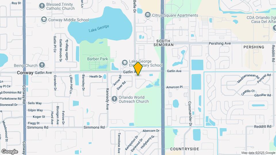 4826 S Semoran Blvd, Unit 1007 Map and Location Details