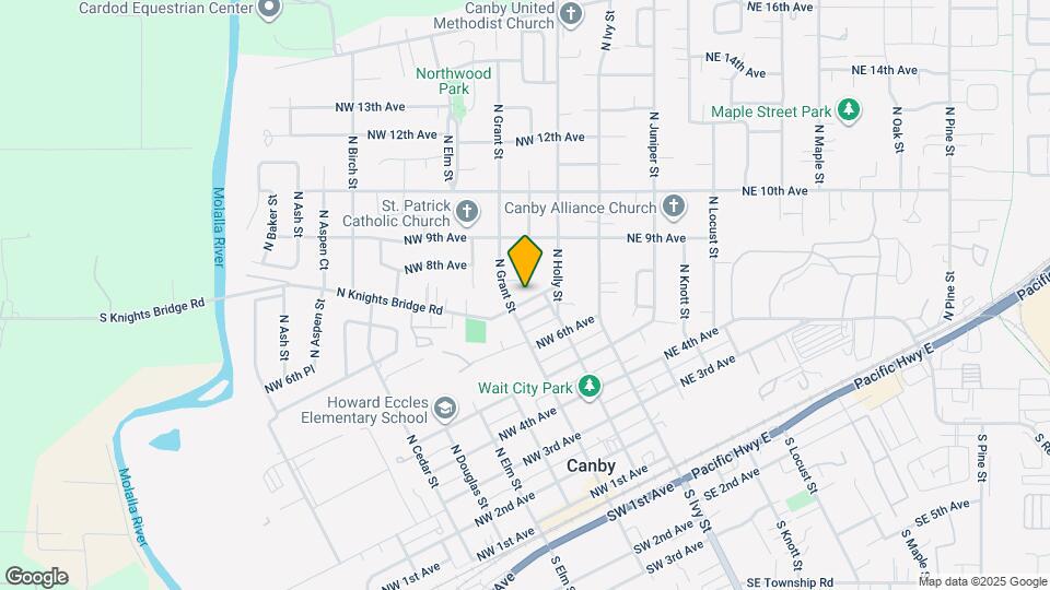 260 N Knights Bridge Rd Map and Location Details