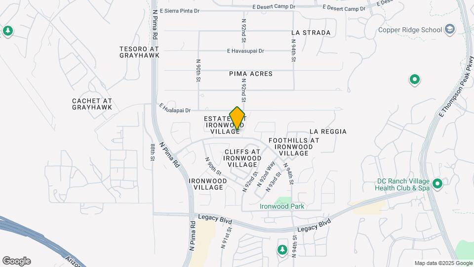 9159 E Topeka Dr Map and Location Details