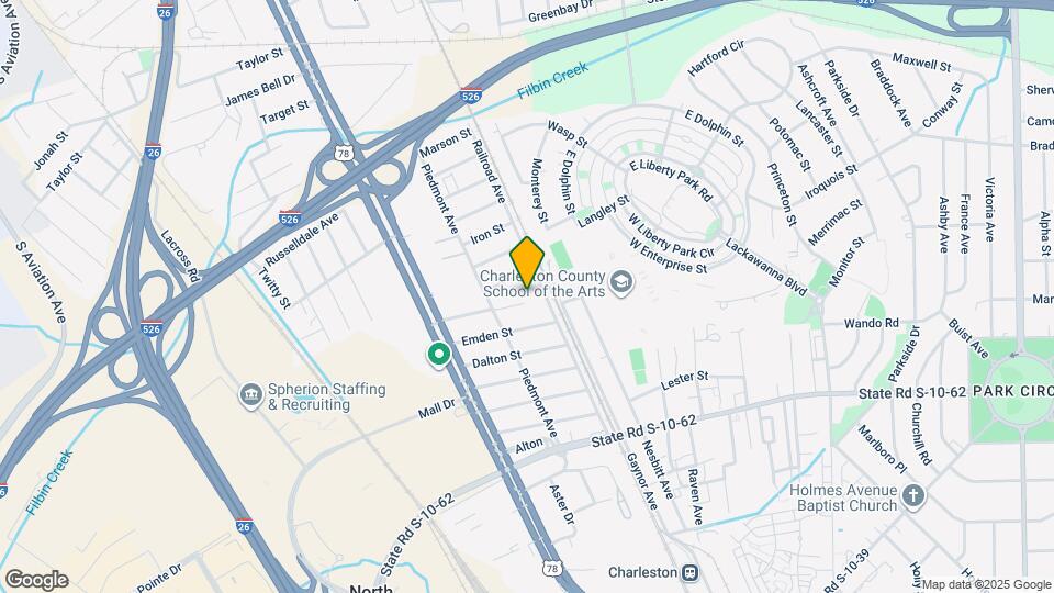 1908 Fuller St Map and Location Details