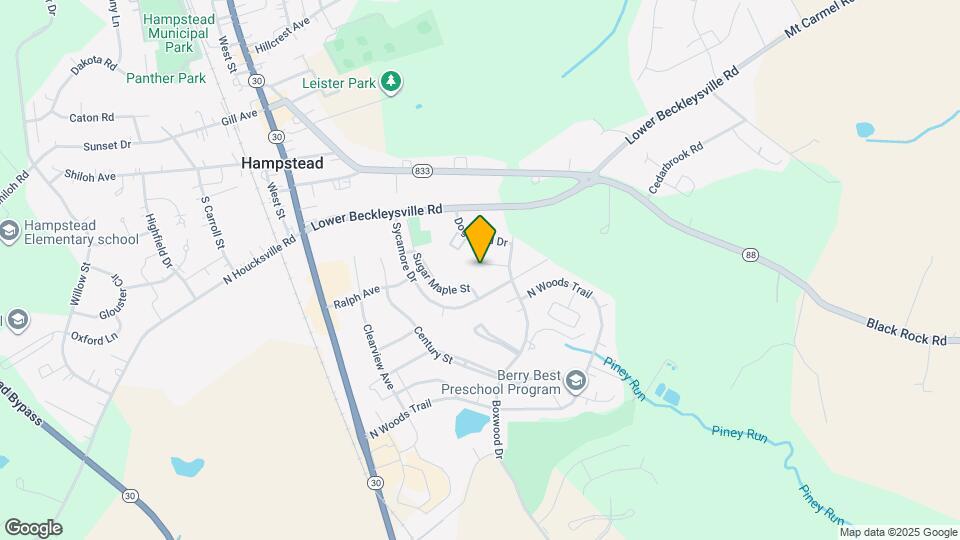 4313 White Oak Ct Map and Location Details