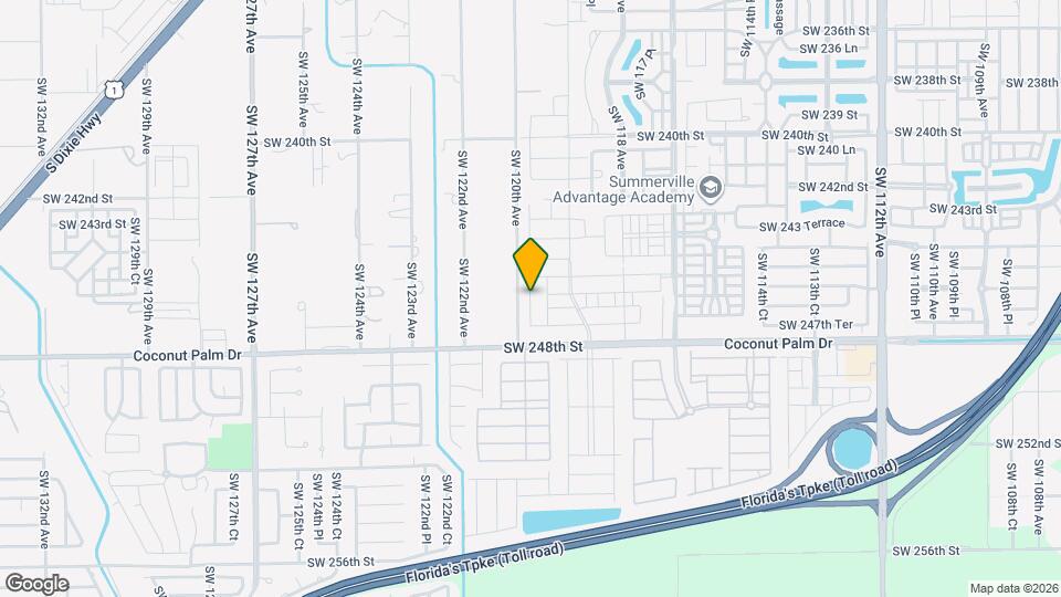 24640 SW 119th Pl Map and Location Details