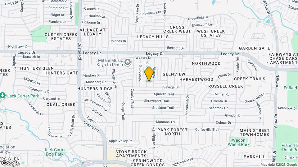 6704 Wesson Dr Map and Location Details