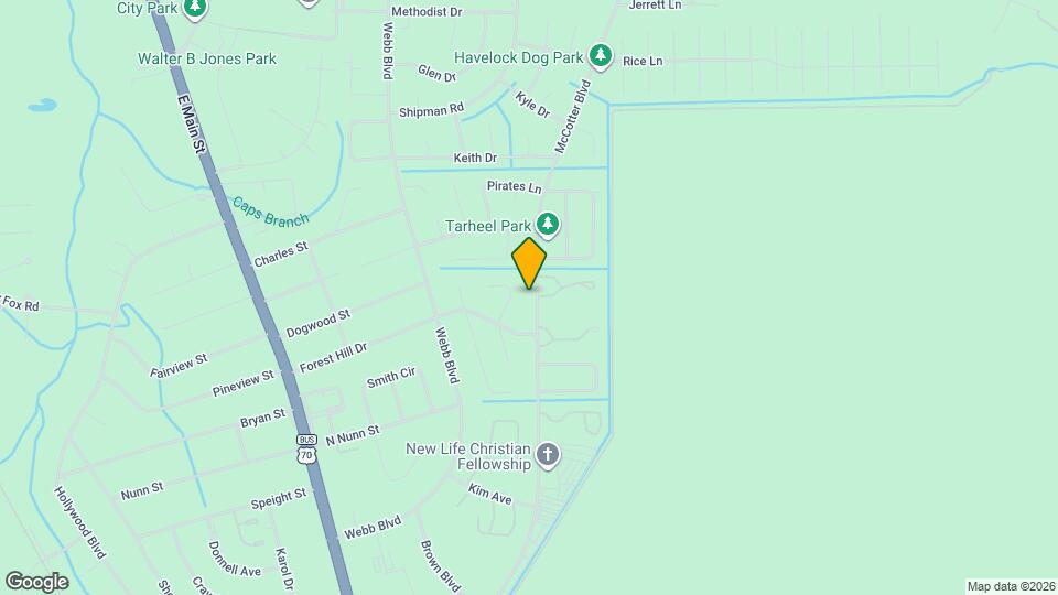 327 McCotter Blvd Map and Location Details