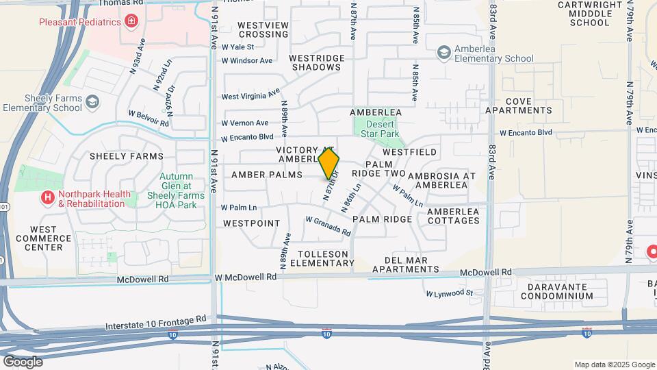2030 N 87th Dr Map and Location Details