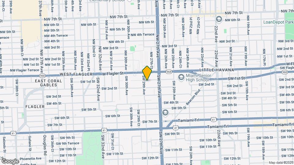 2822 SW 1st St Mapa y Detalles de la Ubicación