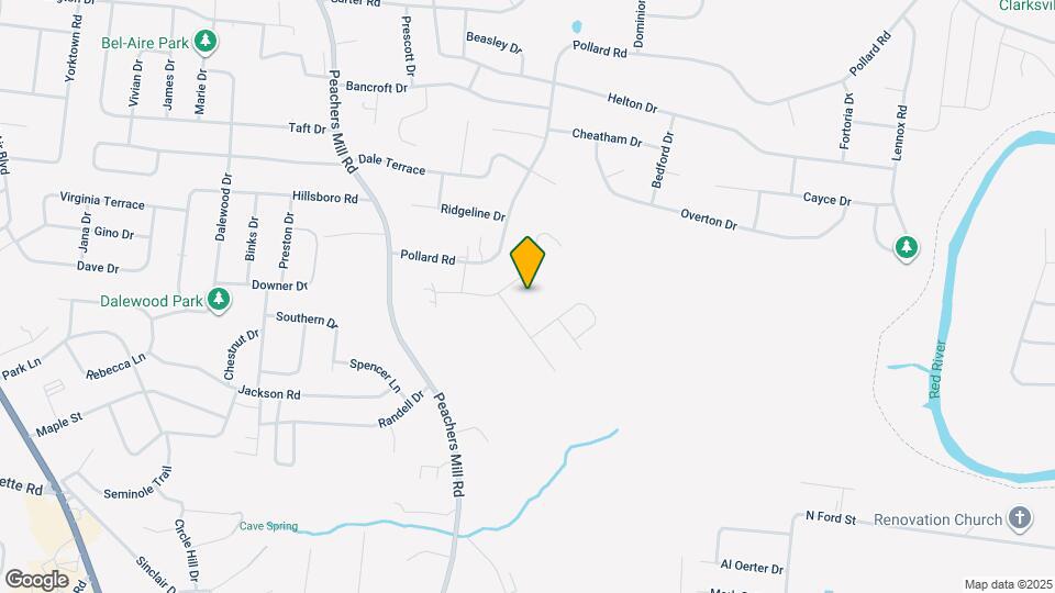 1400 Abby Lou Dr Map and Location Details