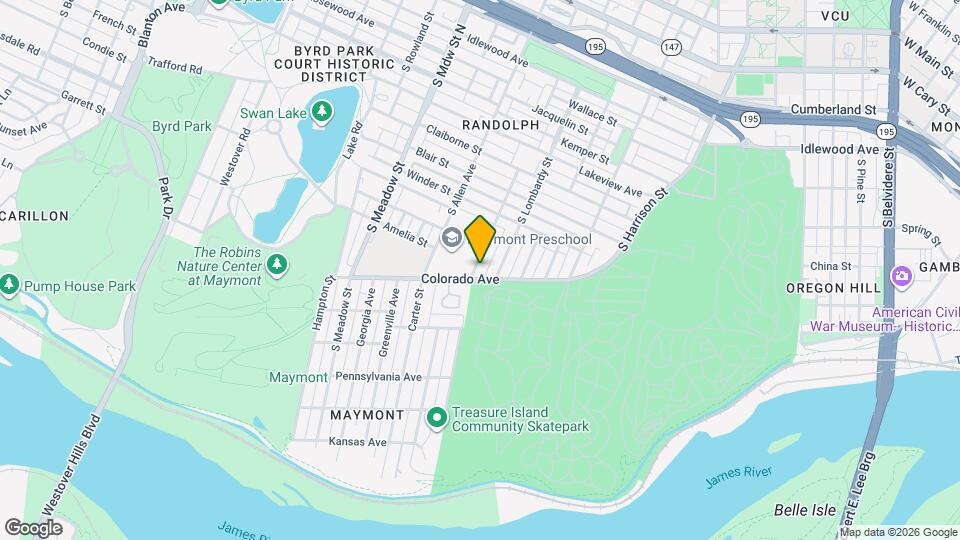 1135 Sumpter St Map and Location Details