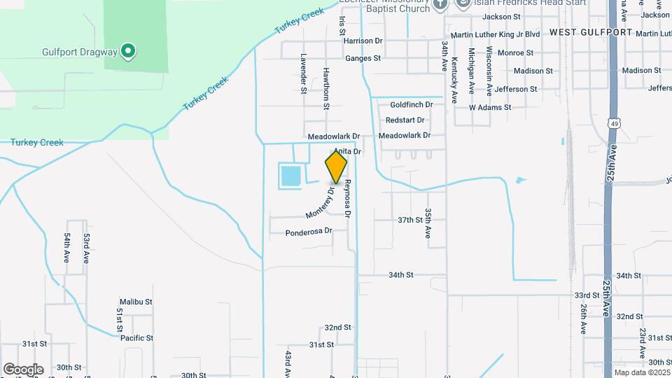 3903 Monterey Dr Map and Location Details