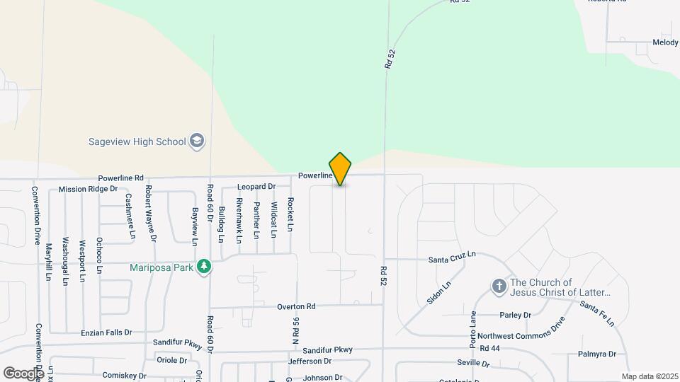 6205 Curlew Ln Map and Location Details