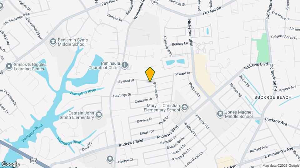 1515 Cronin Dr Map and Location Details