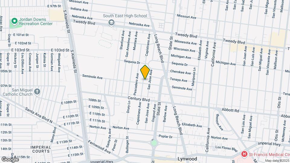 10450 Capistrano Ave Map and Location Details