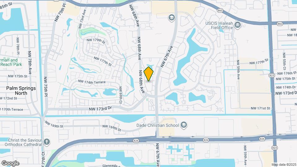 17460 NW 67th Ct, Unit 0 Map and Location Details