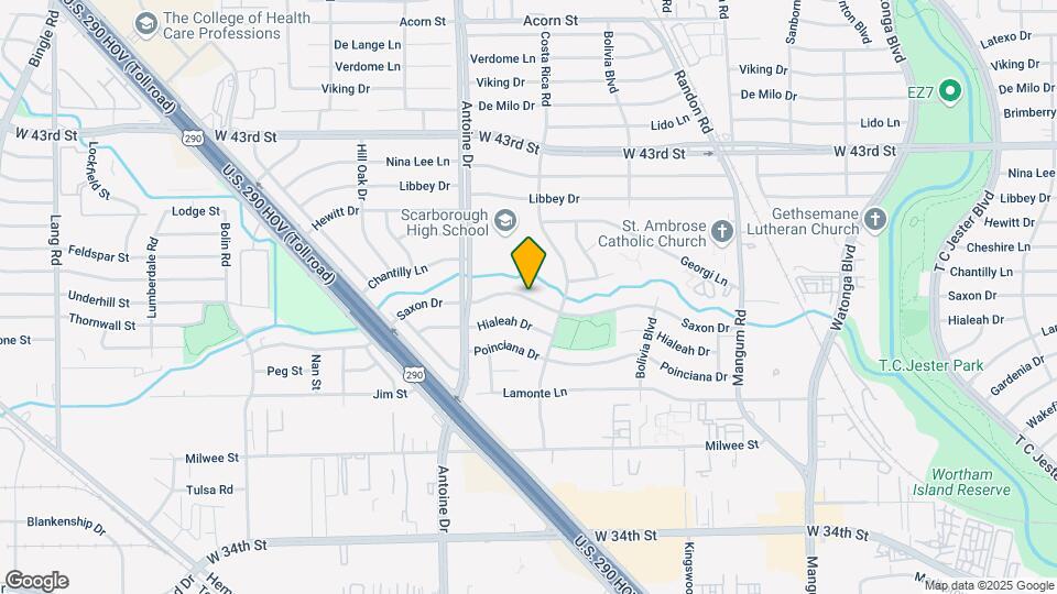5322 Saxon Dr Map and Location Details