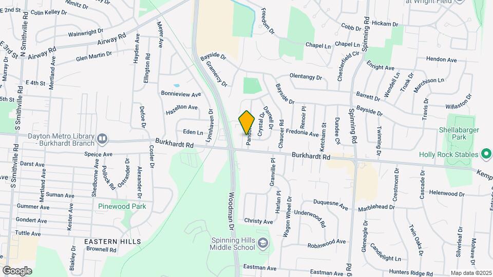 519 Pandora Dr Map and Location Details