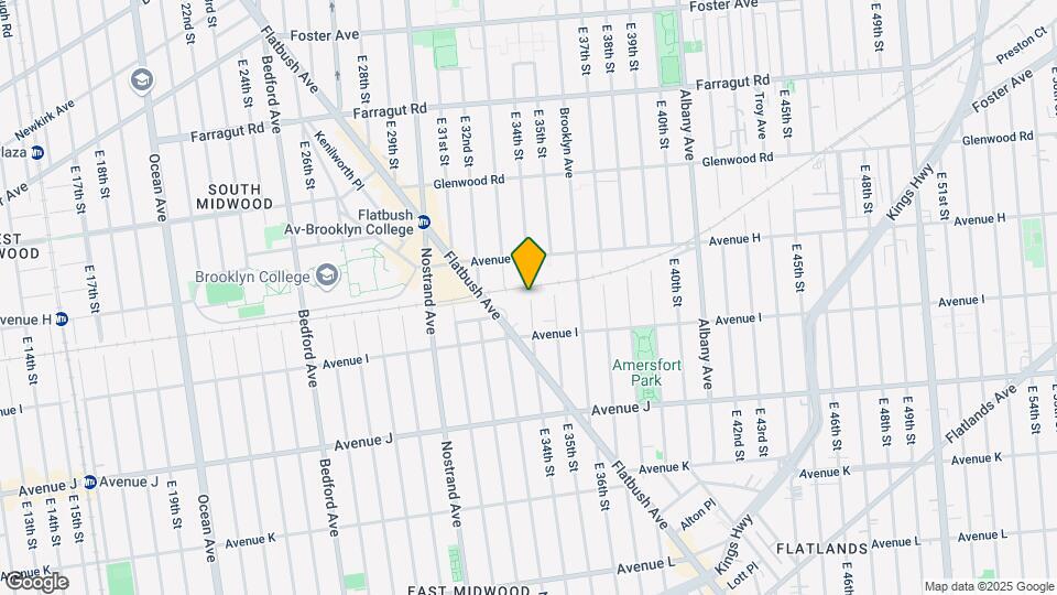 1655 Flatbush Ave Map and Location Details
