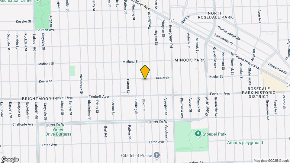 15366 Stout St Map and Location Details