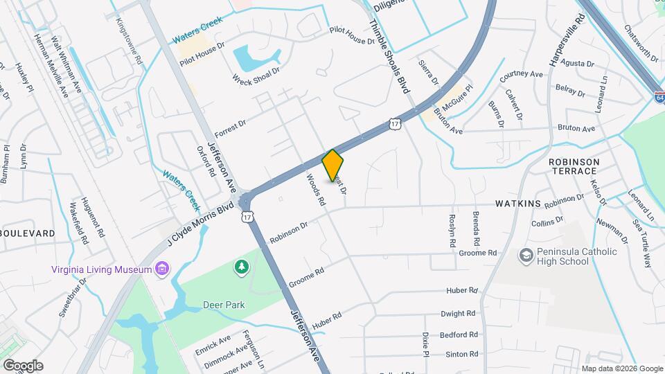710 Forrest Dr Map and Location Details