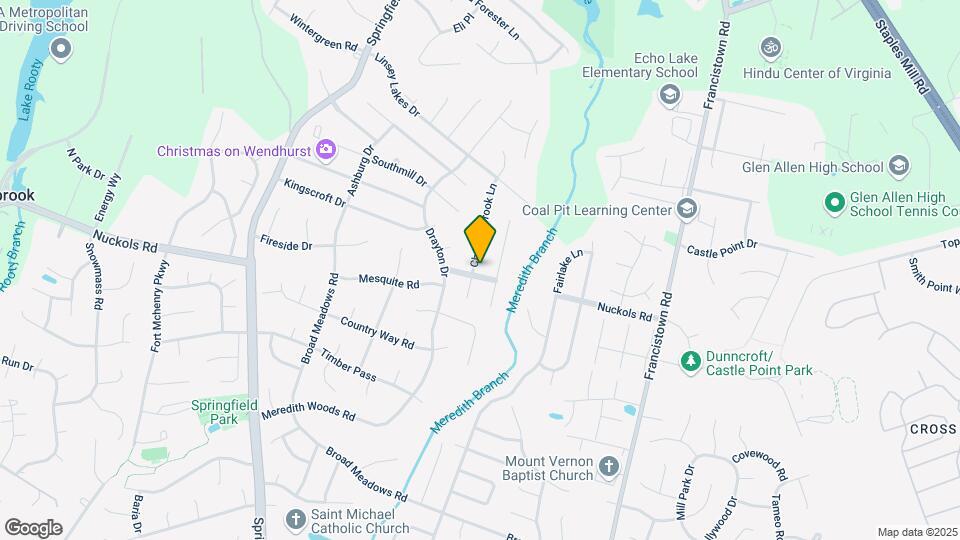 5100 Chelsea Brook Ln Map and Location Details