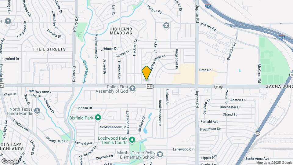 8507 Charing Cross Ln Map and Location Details