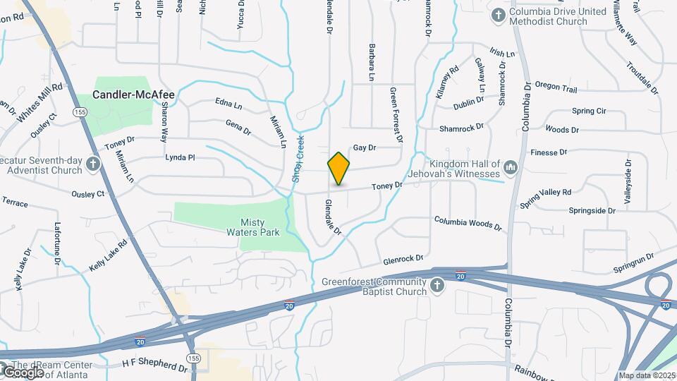 3114 Toney Dr Map and Location Details