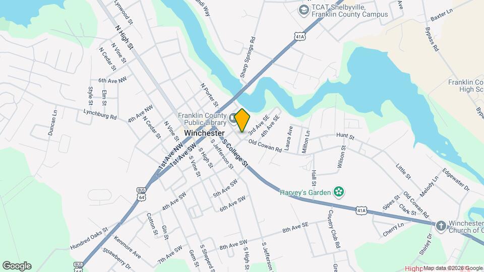 213 S Porter St Map and Location Details