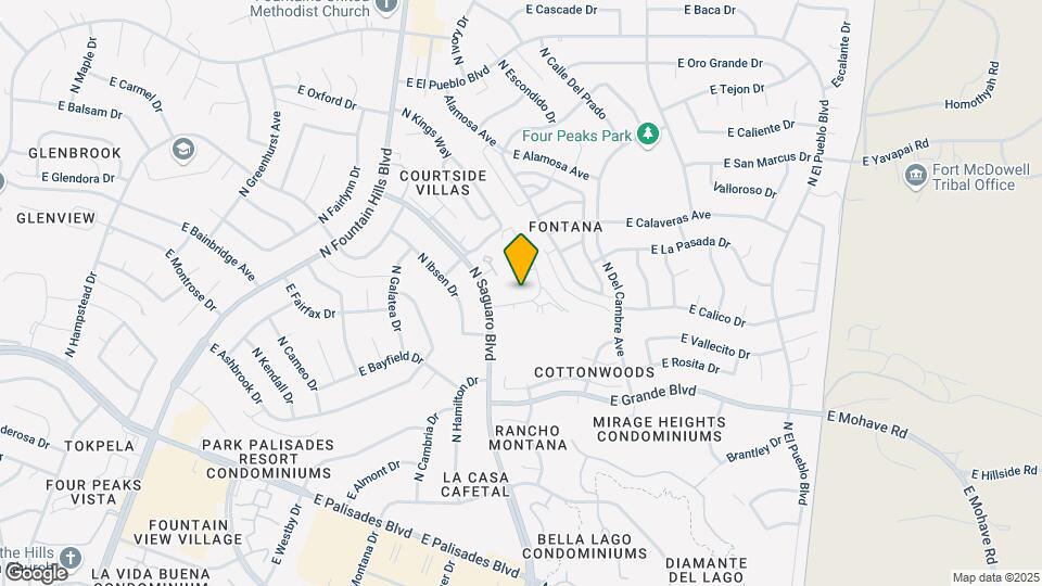 14234 N Oakwood Ln Map and Location Details