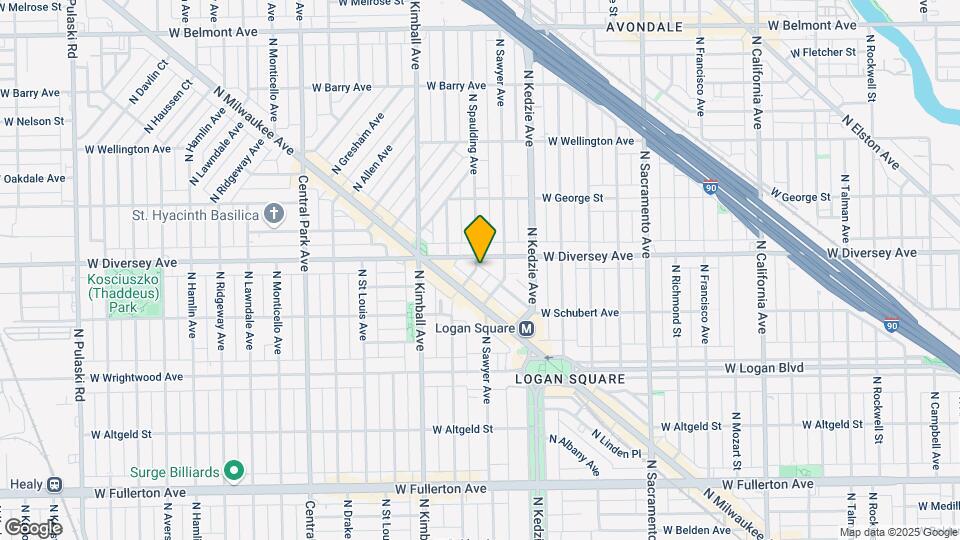 2761-2763 N Spaulding Ave Map and Location Details