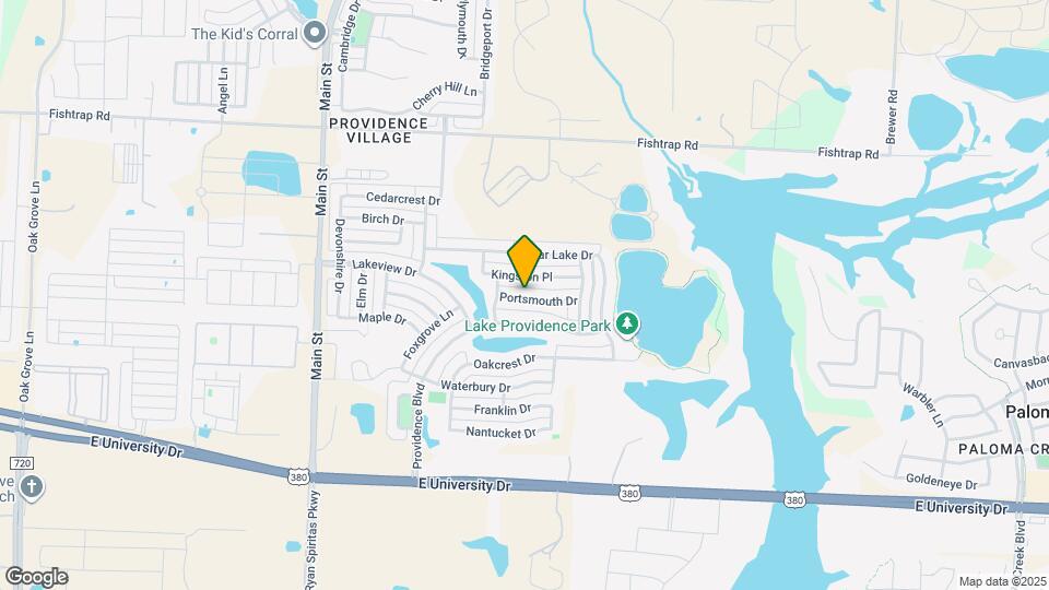 1345 Portsmouth Dr Map and Location Details