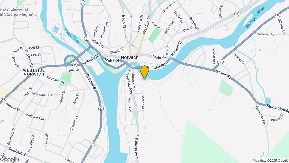 17 Spruce St, Unit 1 Map and Location Details