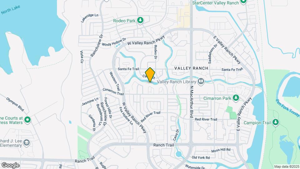 9420 Blue Jay Way Map and Location Details